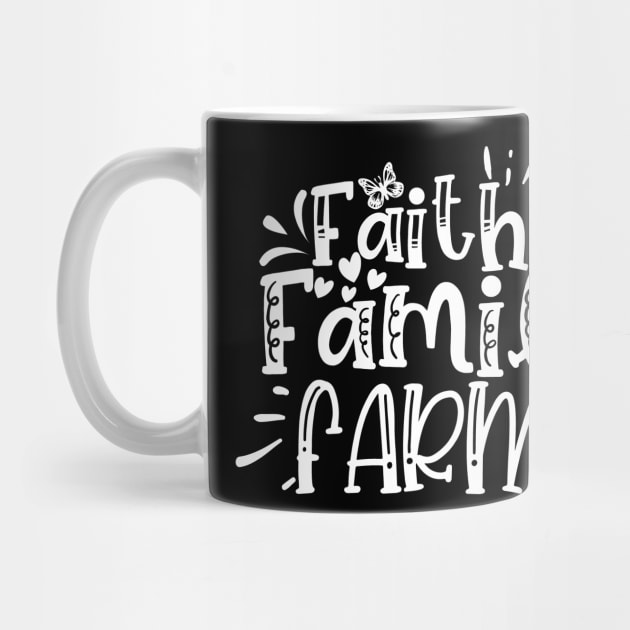 Faith Family Farm, Family Gift, Gift For Family, Back To Home, by CoApparel